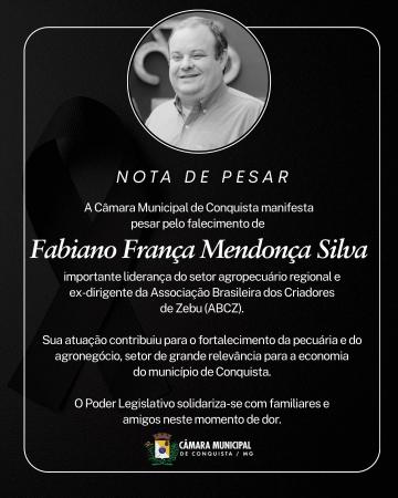NOTA DE PESAR