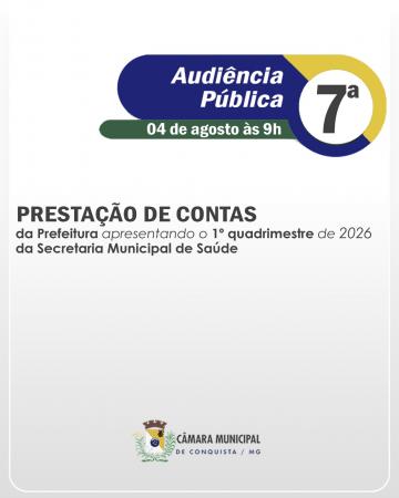 Audiência Pública