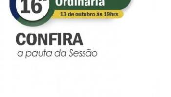Pauta da Sessão Ordinária